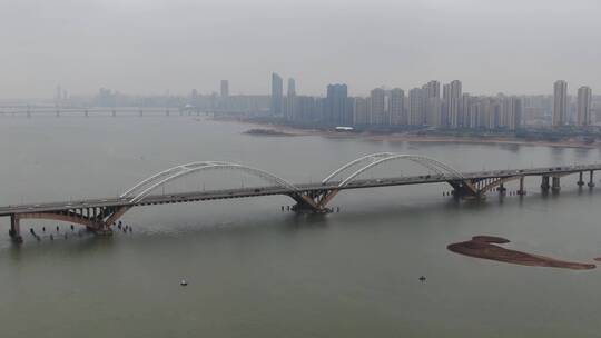 南昌生米大桥高清4K航拍