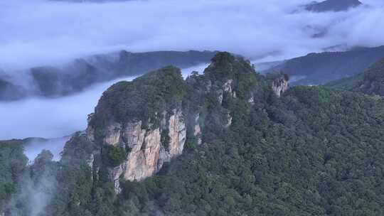 辽宁桓仁五女山大美中国云海翻涌