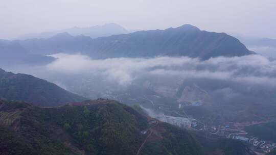 镇安海棠山视频素材模板下载