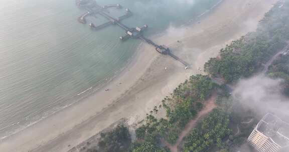 逸龙湾海上图书馆航拍