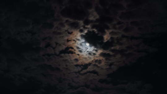 满月穿云延时摄影8K24