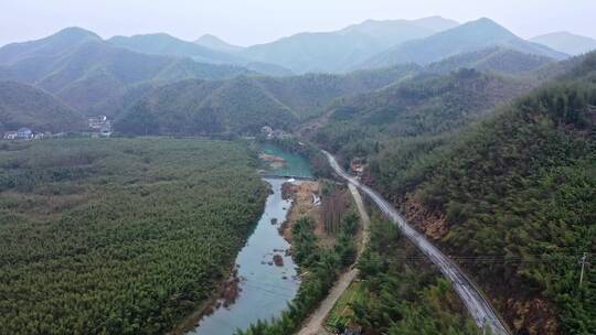 海宁莫干山自然风光航拍