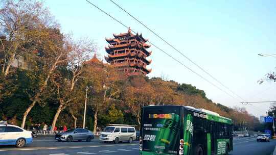 武汉黄鹤楼 城市人文 武汉地标