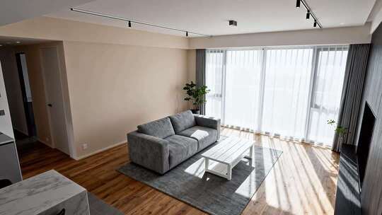 现代简约风格客厅室内场景