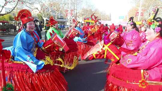 民俗展演闹新春