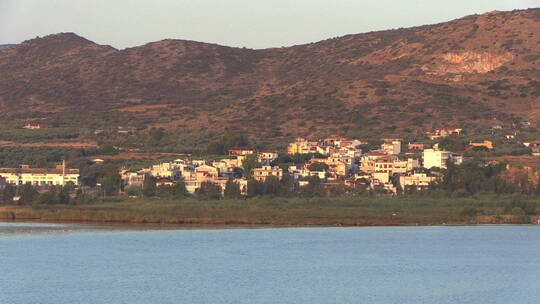 希腊维洛斯市沿海景观