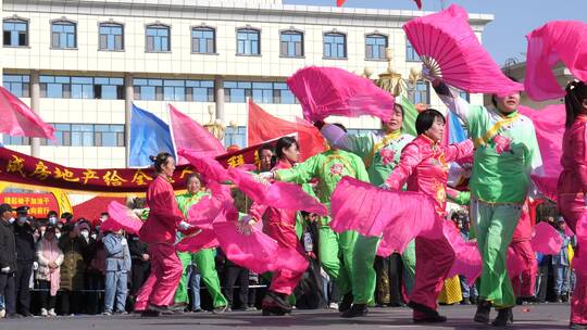 扇子舞队形变换