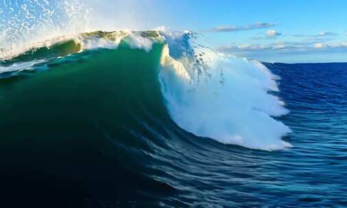 穿越海浪巨浪