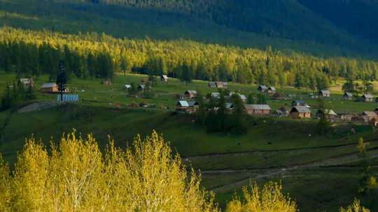 4k航拍四季更替自然风光中国农业