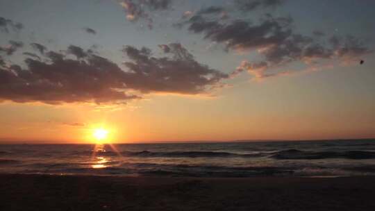 海上夕阳落日