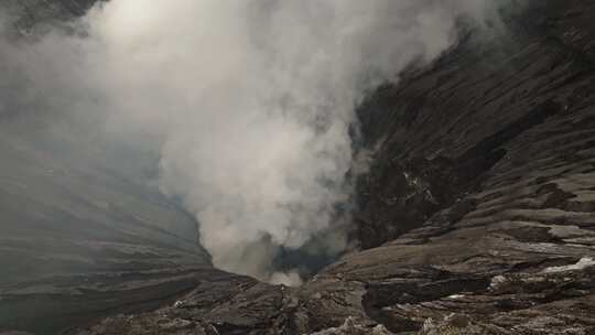 航拍Bromo火山