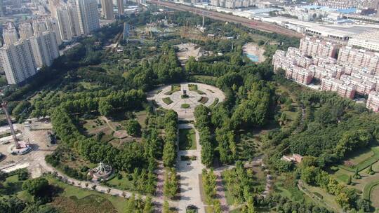 河南郑州城市宣传片地标建筑航拍