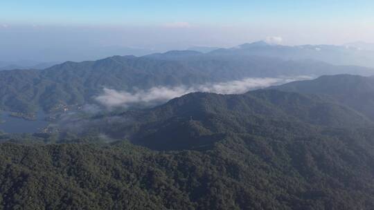 云海日出山照耀太阳云雾山水画中国风光大地