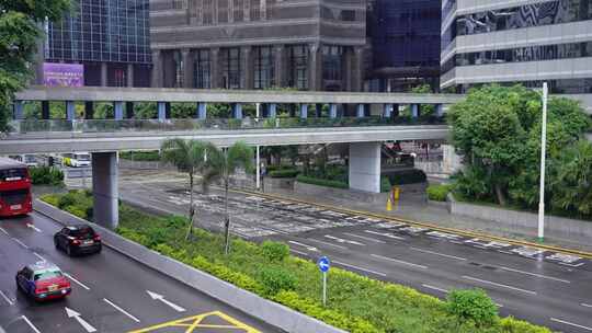 【正版素材】香港城市街道