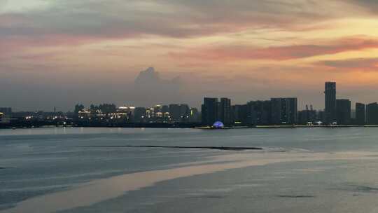 海口洲际酒店远眺海岸线