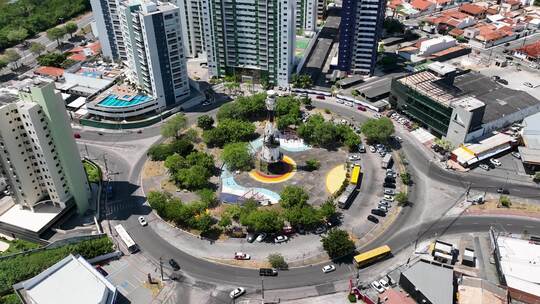 巴西Aracaju Sergipe的城市景观。巴西东北部的旅游业。