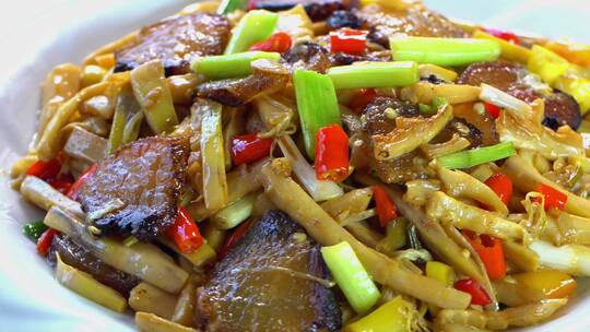 中式菜肴美食腊味腊肉