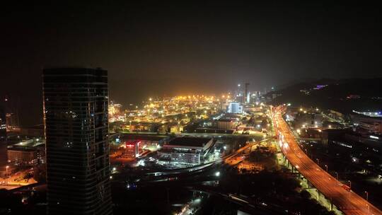 深圳盐田城市夜景