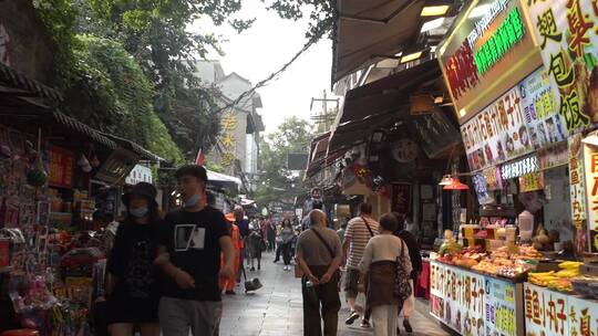 西安回民街民俗小吃一条街美食白夜晚合集4