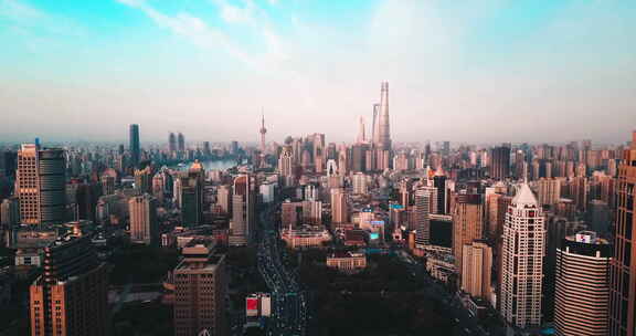 上海高空航拍