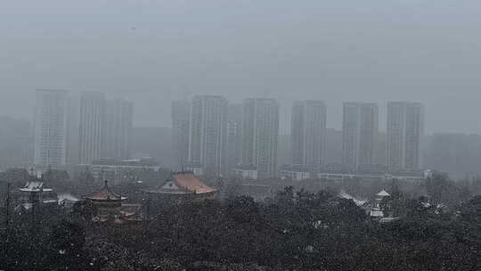 昭觉寺大雪