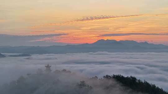 干净空镜广告唯美航拍大景城市山川