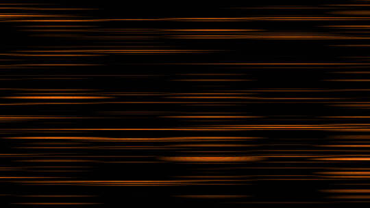橙色和黑色水平线振荡的循环动画