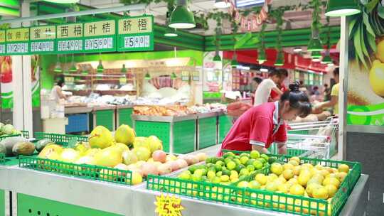 超市 便利店 购物