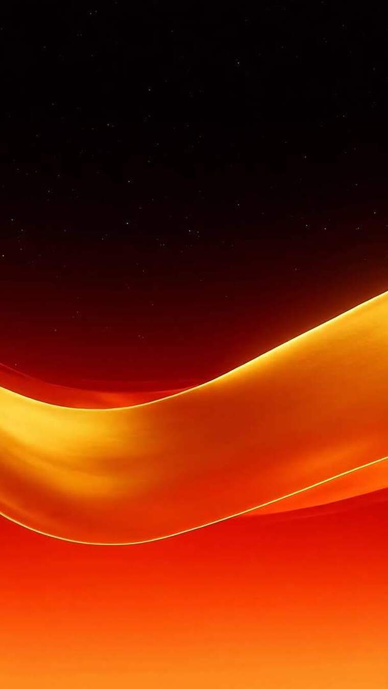 红黄渐变流动背景