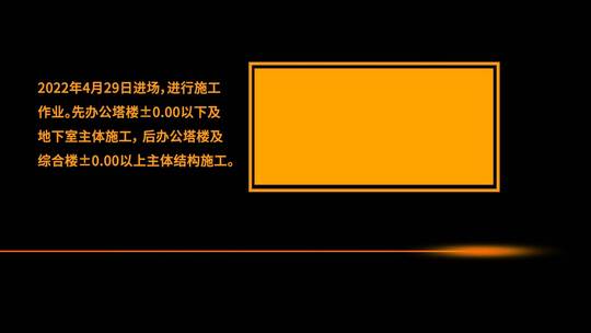 AE动态时间线时间轴图文展示