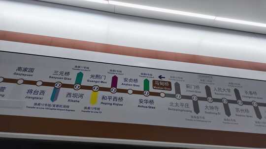 北京地铁线路图