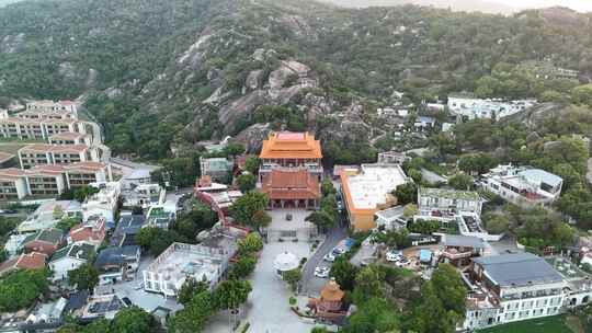 福建厦门太清宫航拍