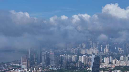 云上的深圳湾超总基地