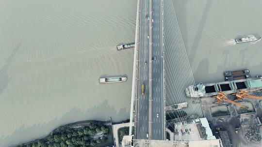 闵浦大桥视频素材模板下载