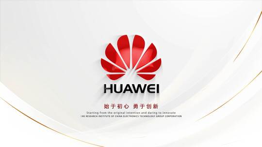 简洁LOGO遮罩片尾