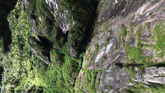 悬崖峭壁大好河山视频素材模板下载