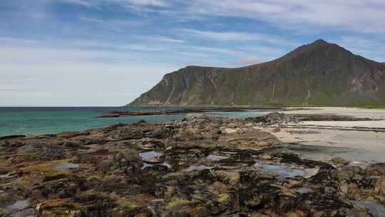 海滩罗弗敦群岛海滩