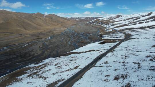 三江源国家公园黄河源巴颜喀拉雪山公路