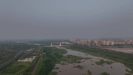 建设中的洛阳伊滨区