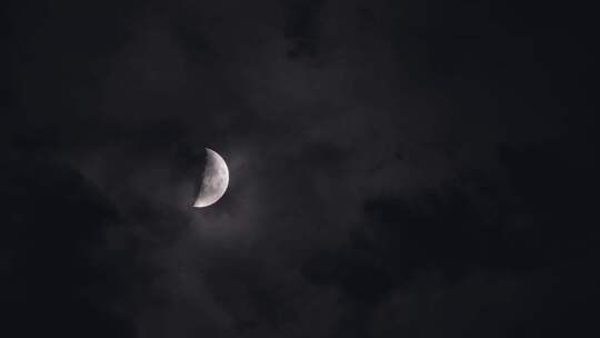 月升月落