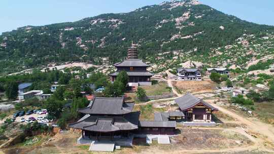 邹城峄山风景区-4k航拍