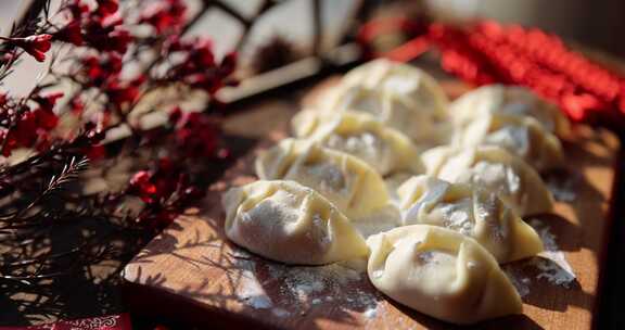 春节 冬至 饺子 包饺子