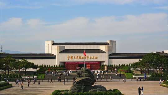 中国人民抗日战争纪念馆全景延时