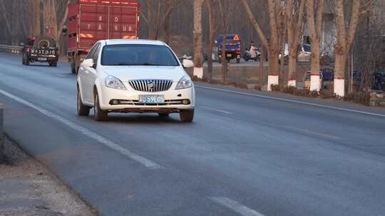 车流 公路 行驶车辆 道路 飞驰而过