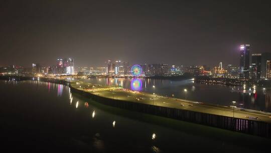 深圳欢乐港湾摩天轮夜景