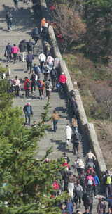 泰安泰山山顶风景