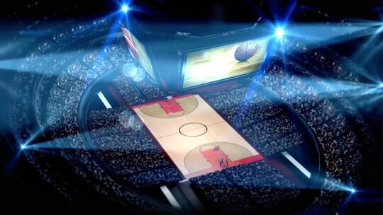 篮球体育运动赛事片头（国际篮球日）AE视频素材教程下载