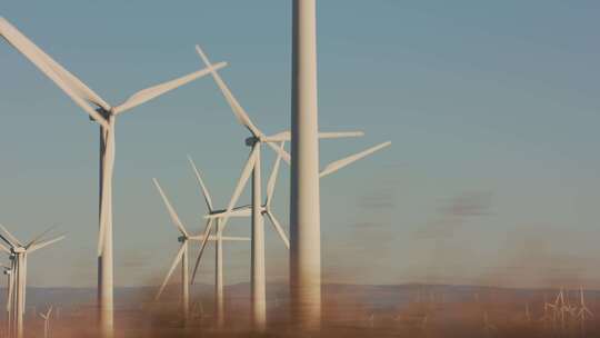 风力涡轮机，涡轮机，风电场，无人机