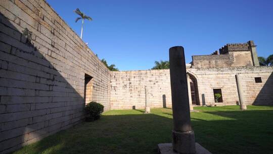 泉州清净寺建筑内部细节特写实拍伊斯兰教