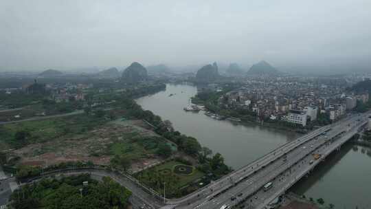 桂林市区漓江风景区